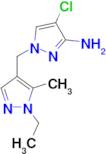 4-Chloro-1-(1-ethyl-5-methyl-1 H -pyrazol-4-ylmethyl)-1 H -pyrazol-3-ylamine