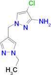 4-Chloro-1-(1-ethyl-1 H -pyrazol-4-ylmethyl)-1 H -pyrazol-3-ylamine