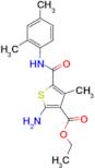 2-Amino-5-(2,4-dimethyl-phenylcarbamoyl)-4-methyl-thiophene-3-carboxylic acid ethyl ester