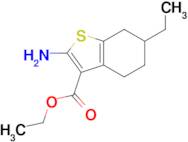 2-Amino-6-ethyl-4,5,6,7-tetrahydro-benzo[ b ]thiophene-3-carboxylic acid ethyl ester