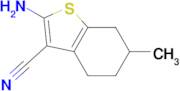 2-Amino-6-methyl-4,5,6,7-tetrahydro-benzo[ b ]thiophene-3-carbonitrile