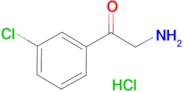 2-Amino-1-(3-chloro-phenyl)-ethanone hydrochloride