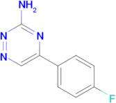 5-(4-Fluoro-phenyl)-[1,2,4]triazin-3-ylamine