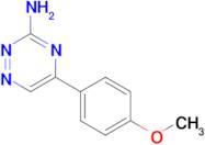 5-(4-Methoxy-phenyl)-[1,2,4]triazin-3-ylamine