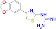 N -(4-Benzo[1,3]dioxol-5-yl-thiazol-2-yl)-guanidine