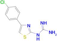 N -[4-(4-Chloro-phenyl)-thiazol-2-yl]-guanidine