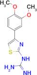 N -[4-(3,4-Dimethoxy-phenyl)-thiazol-2-yl]-guanidine