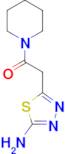 2-(5-Amino-[1,3,4]thiadiazol-2-yl)-1-piperidin-1-yl-ethanone