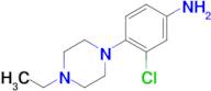 3-Chloro-4-(4-ethyl-piperazin-1-yl)-phenylamine