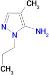 4-Methyl-2-propyl-2 H -pyrazol-3-ylamine