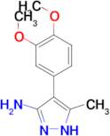 4-(3,4-Dimethoxy-phenyl)-5-methyl-2 H -pyrazol-3-ylamine