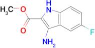 3-Amino-5-fluoro-1 H -indole-2-carboxylic acid methyl ester