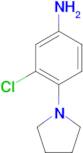 3-Chloro-4-pyrrolidin-1-yl-phenylamine