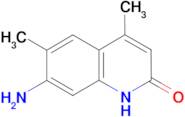 7-Amino-4,6-dimethyl-quinolin-2-ol