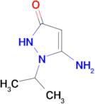 5-Amino-1-isopropyl-1H-pyrazol-3-ol