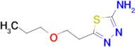 5-(2-Propoxy-ethyl)-[1,3,4]thiadiazol-2-ylamine