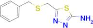 5-Benzylsulfanylmethyl-[1,3,4]thiadiazol-2-ylamine