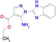 5-Amino-1-(1 H -benzoimidazol-2-yl)-1 H -pyrazole-4-carboxylic acid ethyl ester