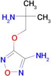 4-(2-Amino-2-methyl-propoxy)-furazan-3-ylamine