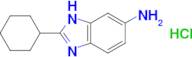 2-Cyclohexyl-1 H -benzoimidazol-5-ylamine hydrochloride