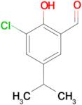 3-Chloro-2-hydroxy-5-isopropyl-benzaldehyde