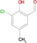 3-Chloro-2-hydroxy-5-methyl-benzaldehyde