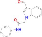 2-(3-Formyl-indol-1-yl)- N -phenyl-acetamide