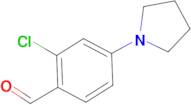 2-Chloro-4-pyrrolidin-1-yl-benzaldehyde