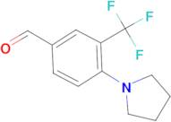 4-Pyrrolidin-1-yl-3-trifluoromethyl-benzaldehyde