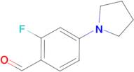 2-Fluoro-4-pyrrolidin-1-yl-benzaldehyde