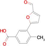 3-(5-Formyl-furan-2-yl)-4-methyl-benzoic acid