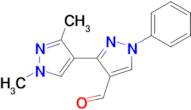 1',3'-Dimethyl-1-phenyl-1 H ,1' H -[3,4']bipyrazolyl-4-carbaldehyde