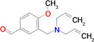 3-Diallylaminomethyl-4-methoxy-benzaldehyde