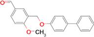 3-(Biphenyl-4-yloxymethyl)-4-methoxy-benzaldehyde