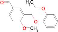 3-(2-Ethoxy-phenoxymethyl)-4-methoxy-benzaldehyde