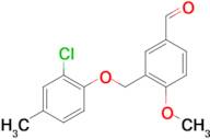 3-(2-Chloro-4-methyl-phenoxymethyl)-4-methoxy-benzaldehyde