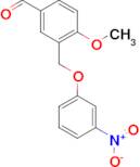 4-Methoxy-3-(3-nitro-phenoxymethyl)-benzaldehyde