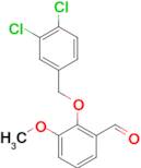 2-(3,4-Dichloro-benzyloxy)-3-methoxy-benzaldehyde