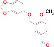 3-(Benzo[1,3]dioxol-5-yloxymethyl)-4-methoxy-benzaldehyde