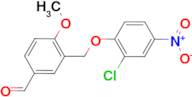 3-(2-Chloro-4-nitro-phenoxymethyl)-4-methoxy-benzaldehyde