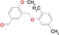 3-(2,5-Dimethyl-phenoxymethyl)-4-methoxy-benzaldehyde