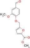 5-(4-Formyl-2-methoxy-phenoxymethyl)-furan-2-carboxylic acid methyl ester