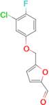 5-(3-Chloro-4-fluoro-phenoxymethyl)-furan-2-carbaldehyde