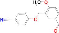 4-(5-Formyl-2-methoxy-benzyloxy)-benzonitrile