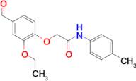 2-(2-Ethoxy-4-formylphenoxy)-N-(p-tolyl)acetamide