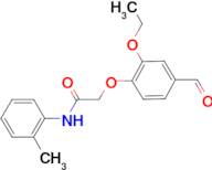 2-(2-Ethoxy-4-formylphenoxy)-N-(o-tolyl)acetamide