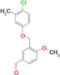 3-(4-Chloro-3-methyl-phenoxymethyl)-4-methoxy-benzaldehyde