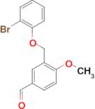 3-(2-Bromo-phenoxymethyl)-4-methoxy-benzaldehyde