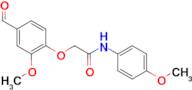 2-(4-Formyl-2-methoxy-phenoxy)- N -(4-methoxy-phenyl)-acetamide