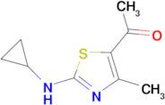 1-(2-Cyclopropylamino-4-methyl-thiazol-5-yl)-ethanone